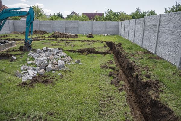 Yard Trenching in Mentor