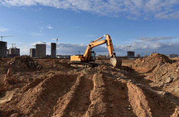 Drainage Trench Excavation in Mentor