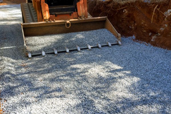 Gravel Driveway Rut Repair in Mentor