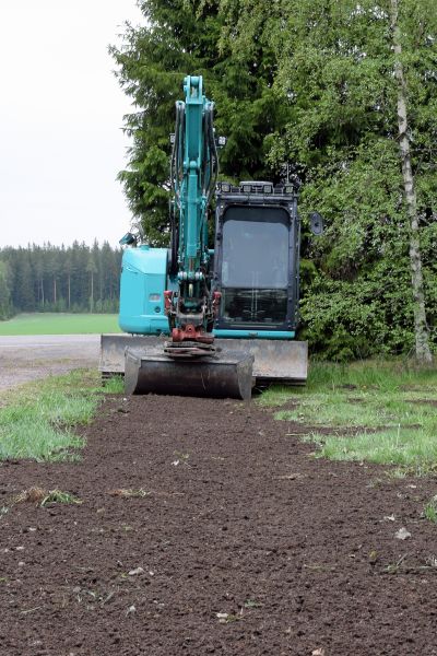Backhoe Grading in Mentor