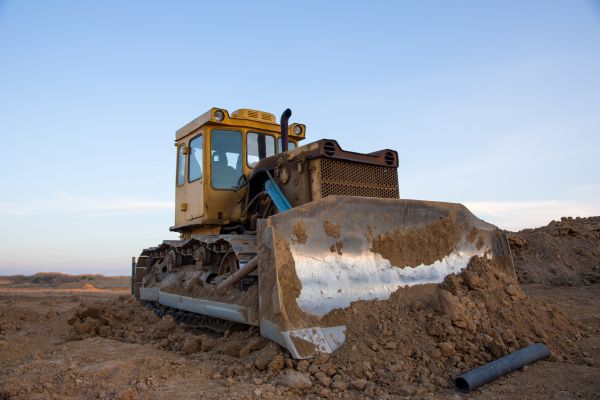 Bulldozer Land Grading in Mentor