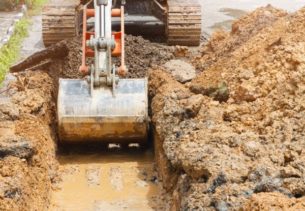 Water Line Digging in Mentor