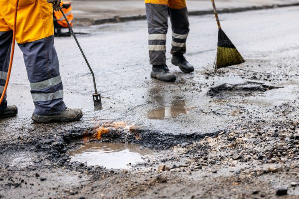 Gravel Pothole Repair in Mentor