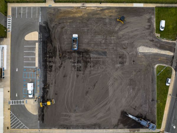 Parking Lot Excavation in Mentor