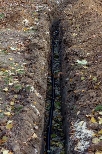 Cable Line Trenching in Mentor